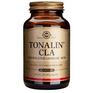 SOLGAR CLA - Tonalin 1300 mg  procedente de aceite de semillas de cártamo (60 cápsulas) - Viking Supplements
