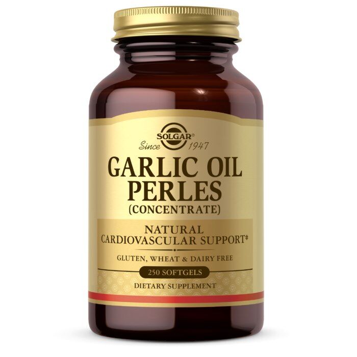 SOLGAR Perlas de aceite de ajo (250 cápsulas) - Viking Supplements