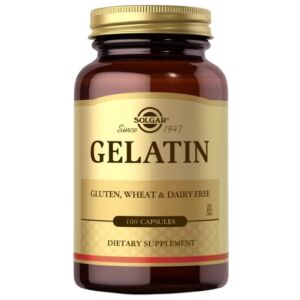SOLGAR Gelatin (100 caps) - Nuvalia