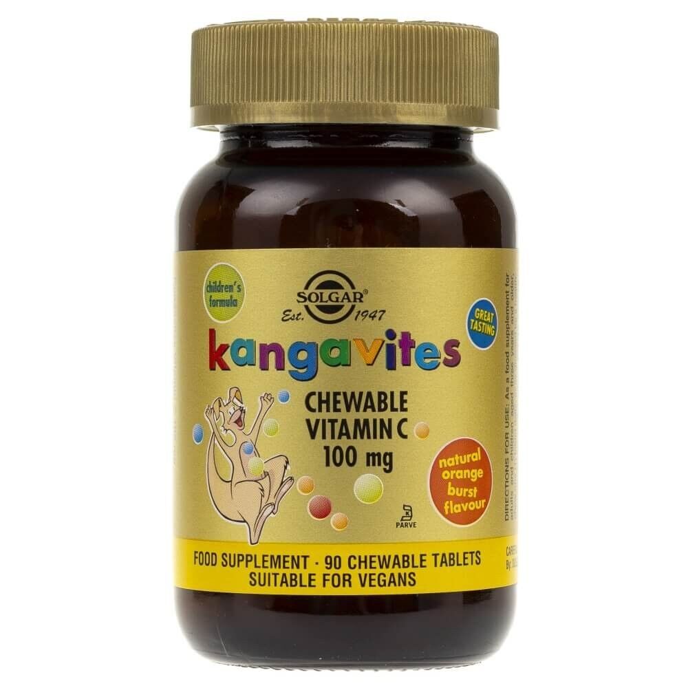 SOLGAR Kangavites masticables con vitamina C