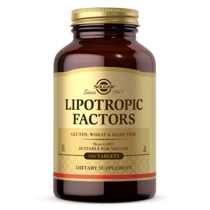 SOLGAR Factores lipotrópicos (100 comprimidos) - Viking Supplements