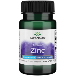 SWANSON Albion Quelato de zinc 15 mg, 60 cápsulas - Viking Supplements