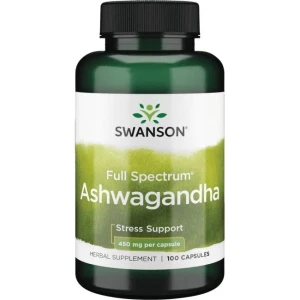 SWANSON Ashwagandha 450 mg, 100 cápsulas - Viking Supplements