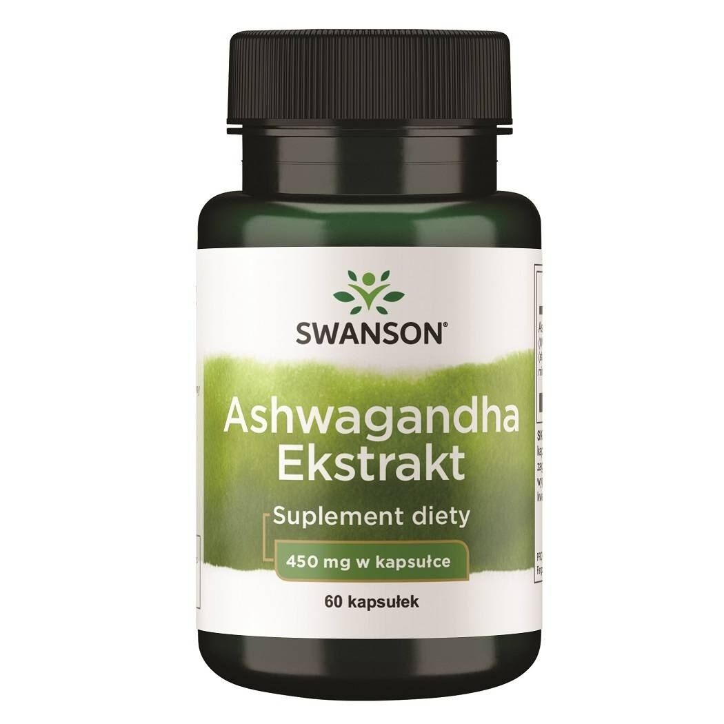 SWANSON Ashwagandha-ekstrakt 60 kapsler
