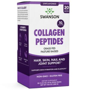 Peptidos de colágeno SWANSON - Peptydy kolagenow (20 sobres) - Viking Supplements