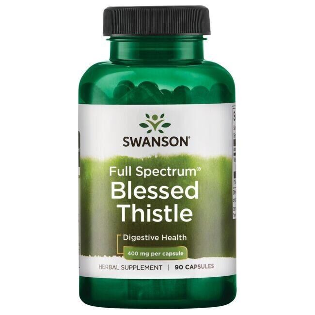 SWANSON FS Cardo bendito 400 mg, 90 cápsulas - Viking Supplements