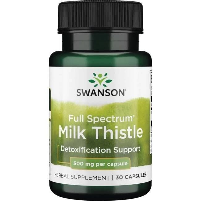 SWANSON FS Cardo mariano 500 mg, 30 cápsulas - Viking Supplements