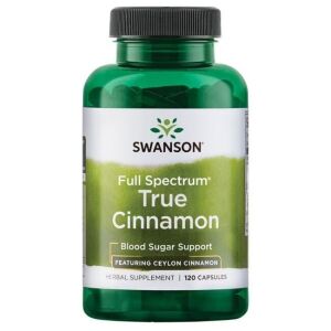 SWANSON FS Canela auténtica (Cejloñski) 300 mg, 120 cápsulas - Viking Supplements