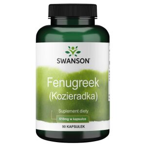 SWANSON Alholva (Kozieradka) 610 mg, 90 cápsulas - Viking Supplements