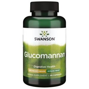 SWANSON Glucomanano 665 mg, 90 cápsulas - Viking Supplements