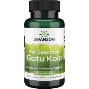 SWANSON Gotu Kola 435 mg, 60 cápsulas - Viking Supplements