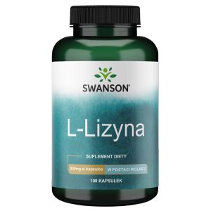 SWANSON L-Lisina 500 mg, 100 cápsulas - Viking Supplements