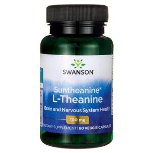 SWANSON L-Teanina 100 mg, 60 cápsulas - Viking Supplements