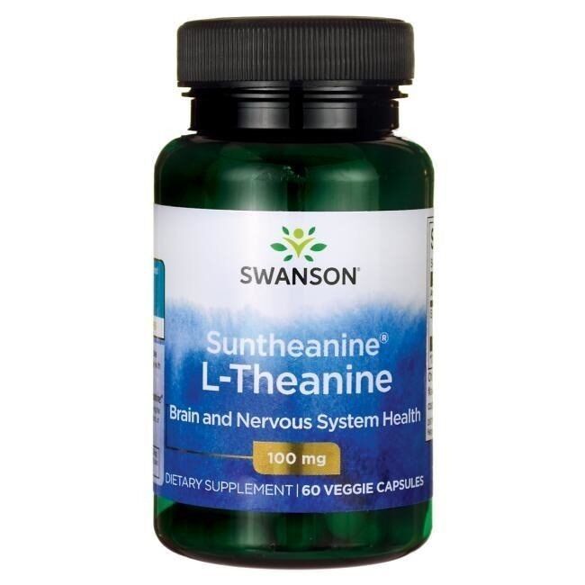 SWANSON L-Teanina 100 mg, 60 cápsulas - Viking Supplements