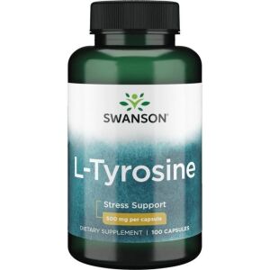 SWANSON L-tirosina 500 mg, 100 cápsulas - Viking Supplements