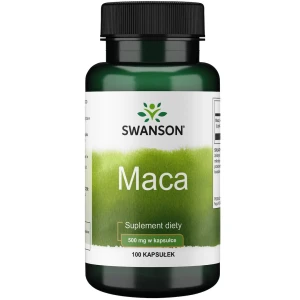 SWANSON Maca 500 mg, 100 cápsulas - Viking Supplements