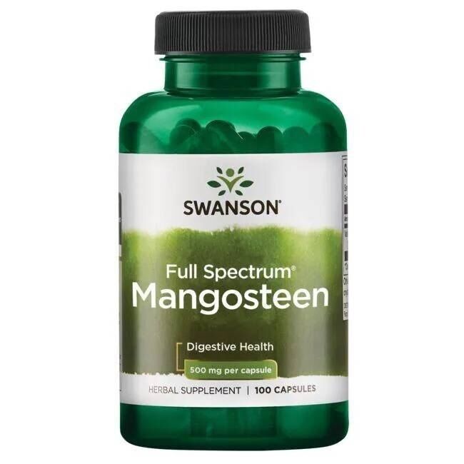 SWANSON Mangostán 500 mg, 100 cápsulas - Viking Supplements