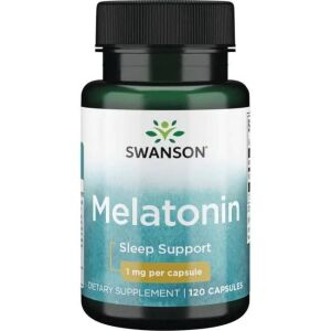 SWANSON Melatonina 1 mg, 120 cápsulas - Viking Supplements