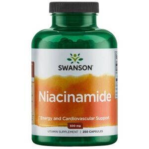 SWANSON Niacinamida 500 mg, 250 cápsulas - Viking Supplements