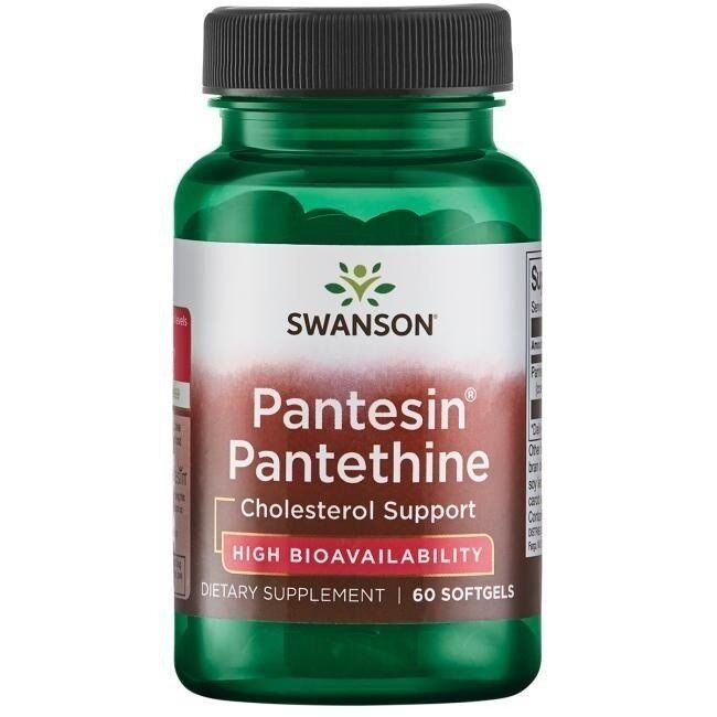 SWANSON Pantesin Panthetine 300 mg, 60 cápsulas - Viking Supplements