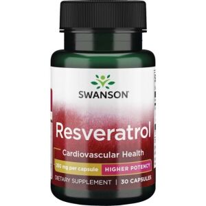 SWANSON Resveratrol 250 mg, 30 cápsulas - Viking Supplements
