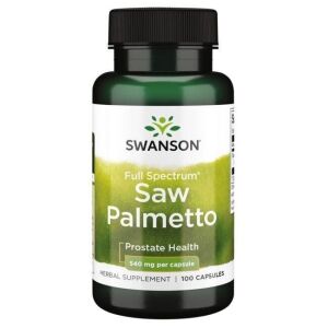 SWANSON Saw Palmetto 540 mg, 100 cápsulas - Viking Supplements