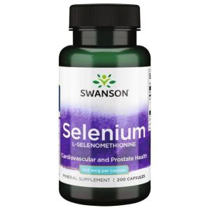 SWANSON Selen SeLECT 100 mcg, 200 cápsulas - Viking Supplements