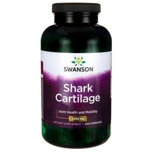 SWANSON Cartílago de tiburón 750 mg, 250 cápsulas - Viking Supplements