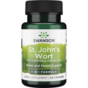 SWANSON St. John's Triple Complex, 60 cápsulas - Viking Supplements
