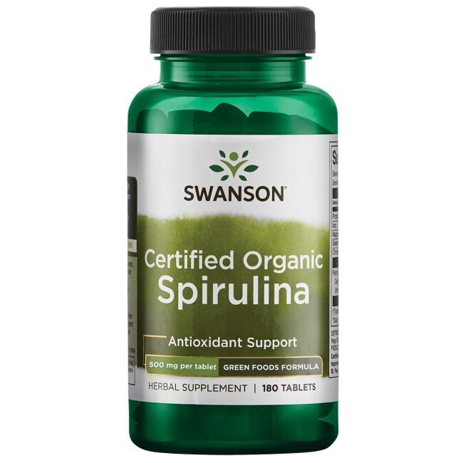 Økologisk Spirulina - 180 tabletter