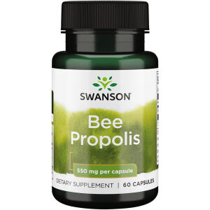 Swanson Propóleo de abeja 550 mg, 60 cápsulas - Viking Supplements