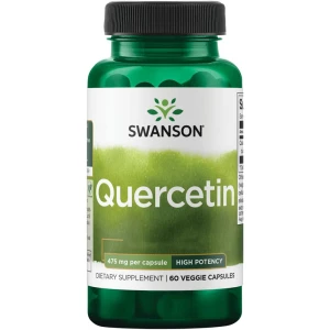 Swanson Quercetina de alta potencia, 475 mg, 60 cápsulas - Viking Supplements
