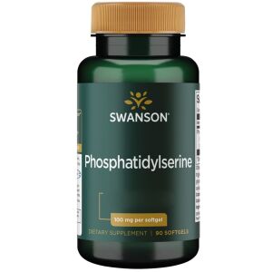Swanson Fosfatidilserina 100 mg, 90 cápsulas blandas - Viking Supplements