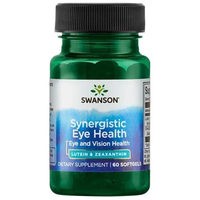 Synergistic Eye Health: luteína y zeaxantina - 60 cápsulas blandas - Viking Supplements