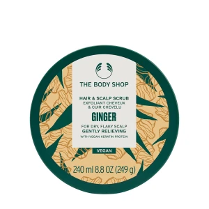 Exfoliante para el cabello y el cuero cabelludo con jengibre de The Body Shop (240 ml) - Viking Supplements
