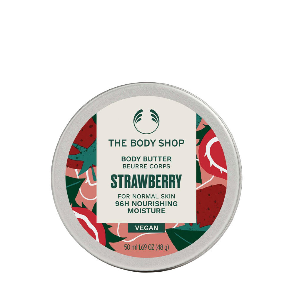 Mantequilla corporal de fresa de The Body Shop (50 ml) - Viking Supplements