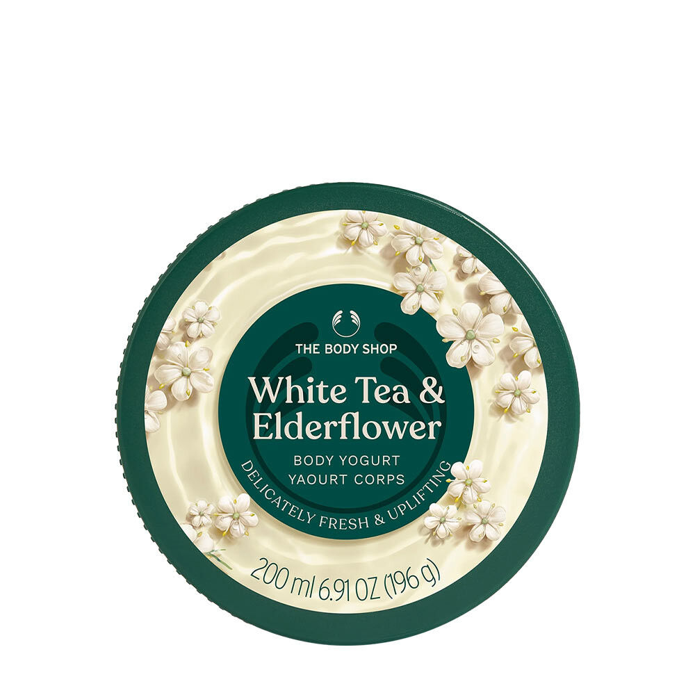 The Body Shop White Tea and Elderflower Body Yogurt (200 ml) - Viking Supplements