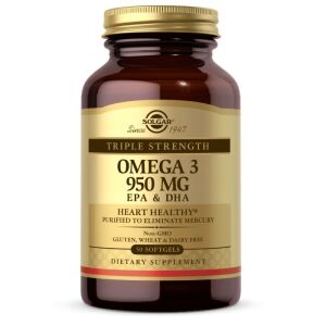 Omega-3 de triple potencia - 50 cápsulas blandas - Viking Supplements