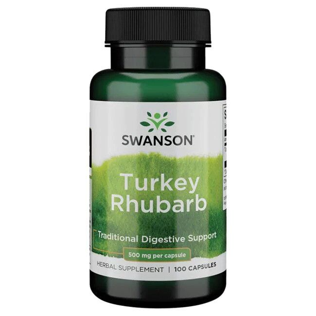 Ruibarbo de Turquía - 100 cápsulas - Viking Supplements