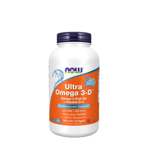 Ultra Omega 3-D con vitamina D-3 - 180 cápsulas blandas - Viking Supplements