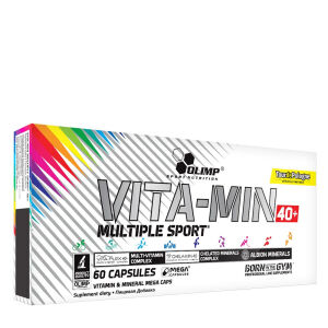 Vita-Min Multiple Sport 40+ - 60 cápsulas - Viking Supplements