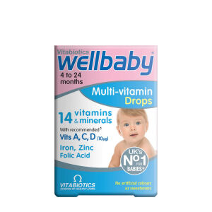 Gotas multivitamínicas Wellbaby de Vitabiotics (30 ml) - Viking Supplements