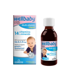 Vitabiotics Wellbaby Multivitamínico Líquido (150 ml) - Viking Supplements