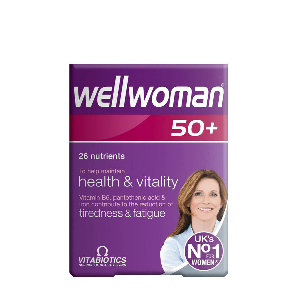 Vitabiotics Wellwoman 50+ (30 comprimidos) - Viking Supplements