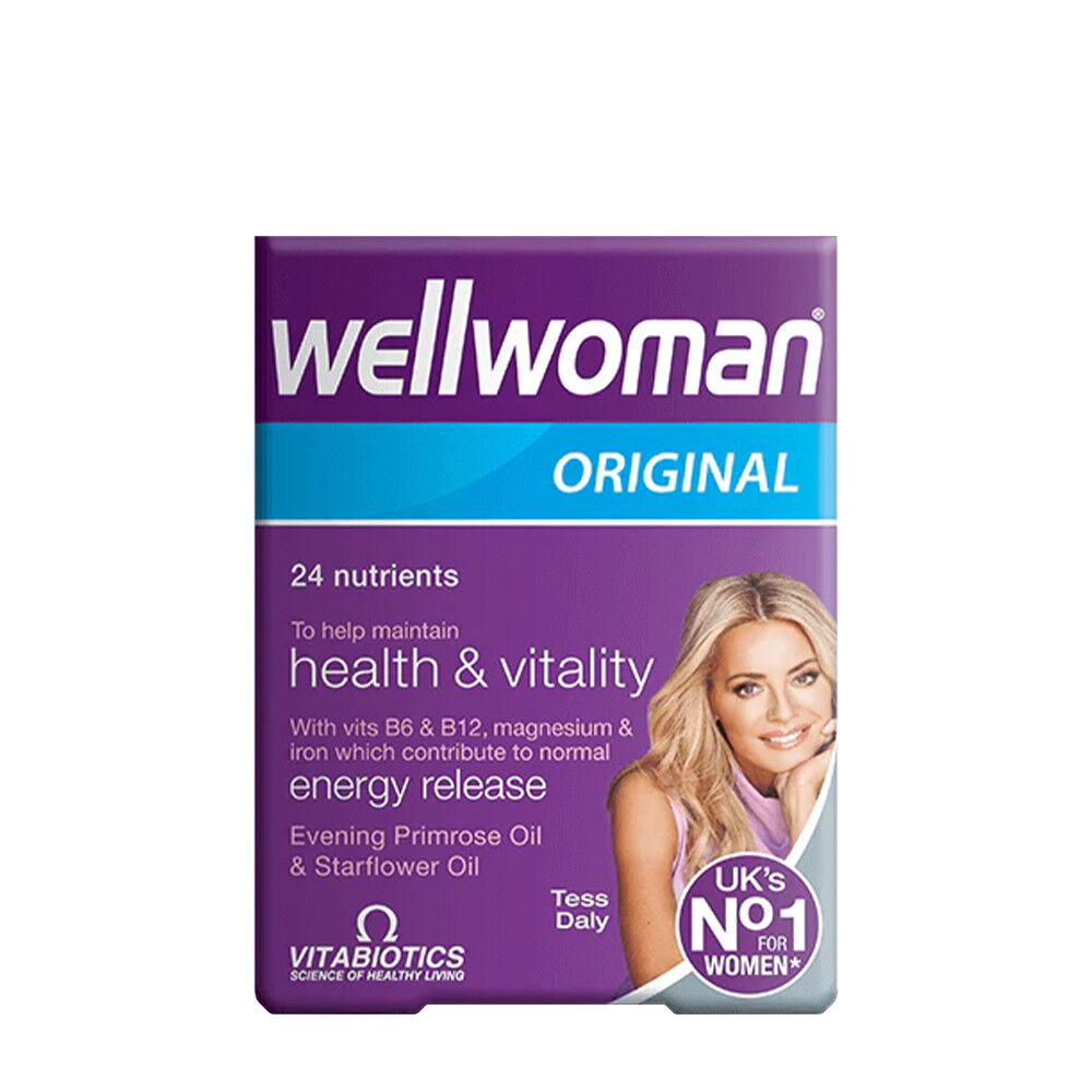 Vitabiotics Wellwoman Original - Multivitamínico para mujeres (30 cápsulas) - Viking Supplements