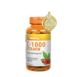 Vitaking C-1000 mg con rosa mosqueta 25 mg (100 comprimidos) - Viking Supplements