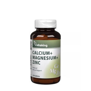 Vitaking CalMag-Zinc (calcio + magnesio + zinc) (100 comprimidos) - Viking Supplements