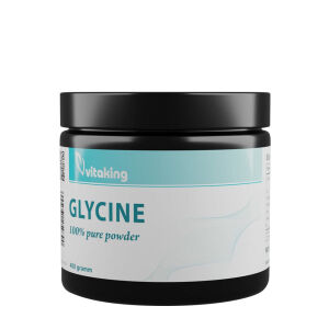 Vitaking Glicina 100% en polvo puro (400 g) - Viking Supplements