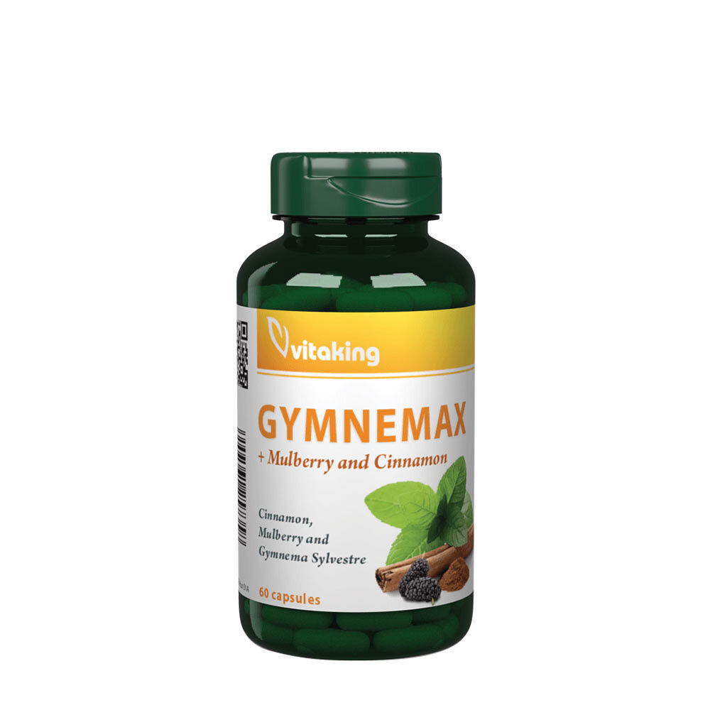 Vitaking Gymnemax + Morera y Canela 750 mg (60 cápsulas) - Viking Supplements