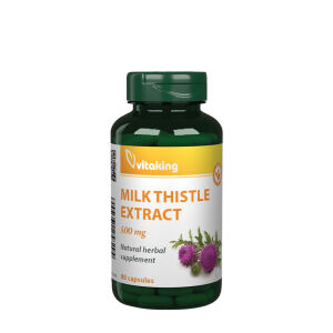 Vitaking: extracto de cardo mariano 500 mg (80 cápsulas) - Viking Supplements